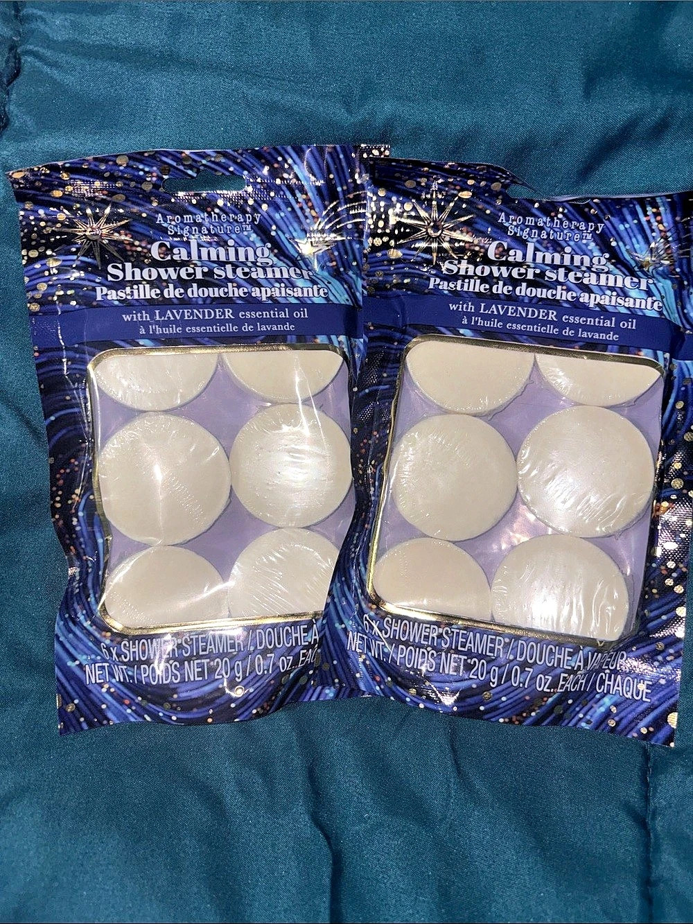 2 - Aromatherapy Signature Calming Shower Steamer with Lavender Essential Oil